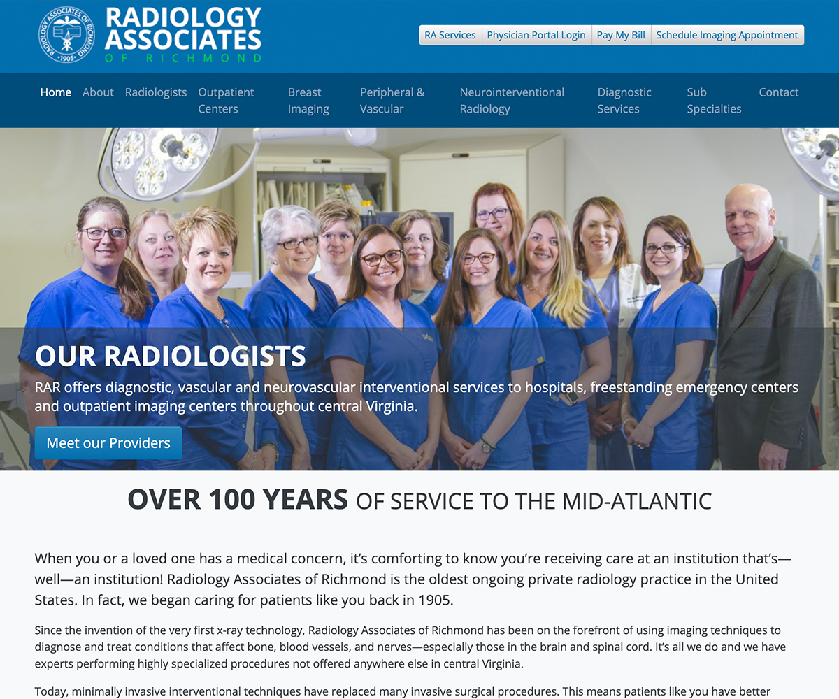 TIC Portfolio - Radiology Associates