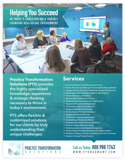 The Idea Center - Practice Transformation Solutions One Sheet