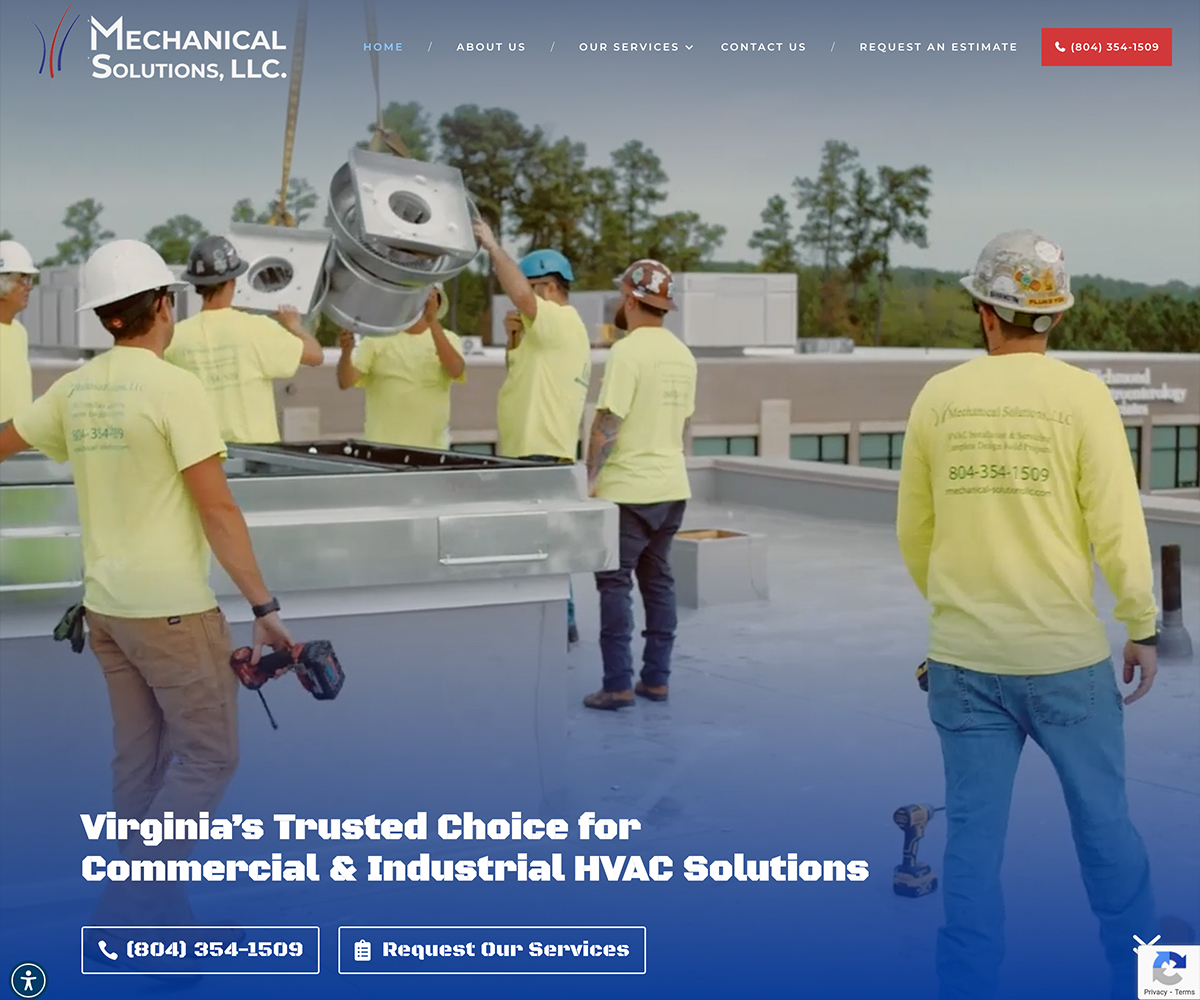 TIC - Mechanical Solutions Website Cover